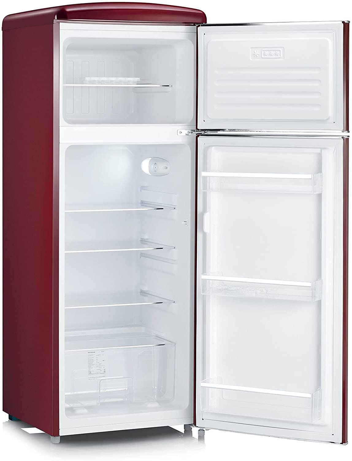 Severin RKG 8931 frigorifero doppia porta 208 L bordeaux