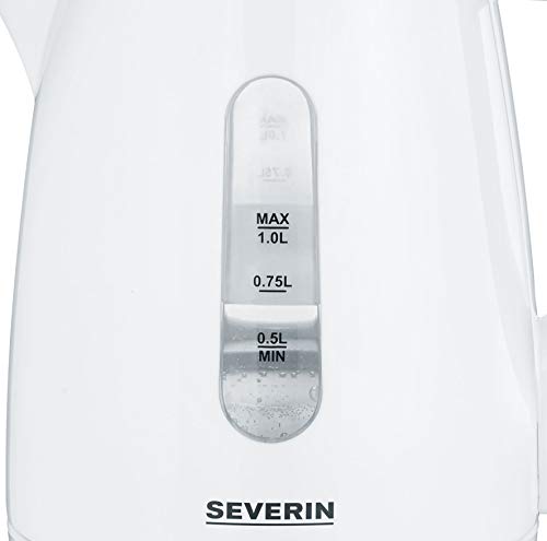 Severin WK 3411 Bollitore Elettrico 1 L Bianco filtro