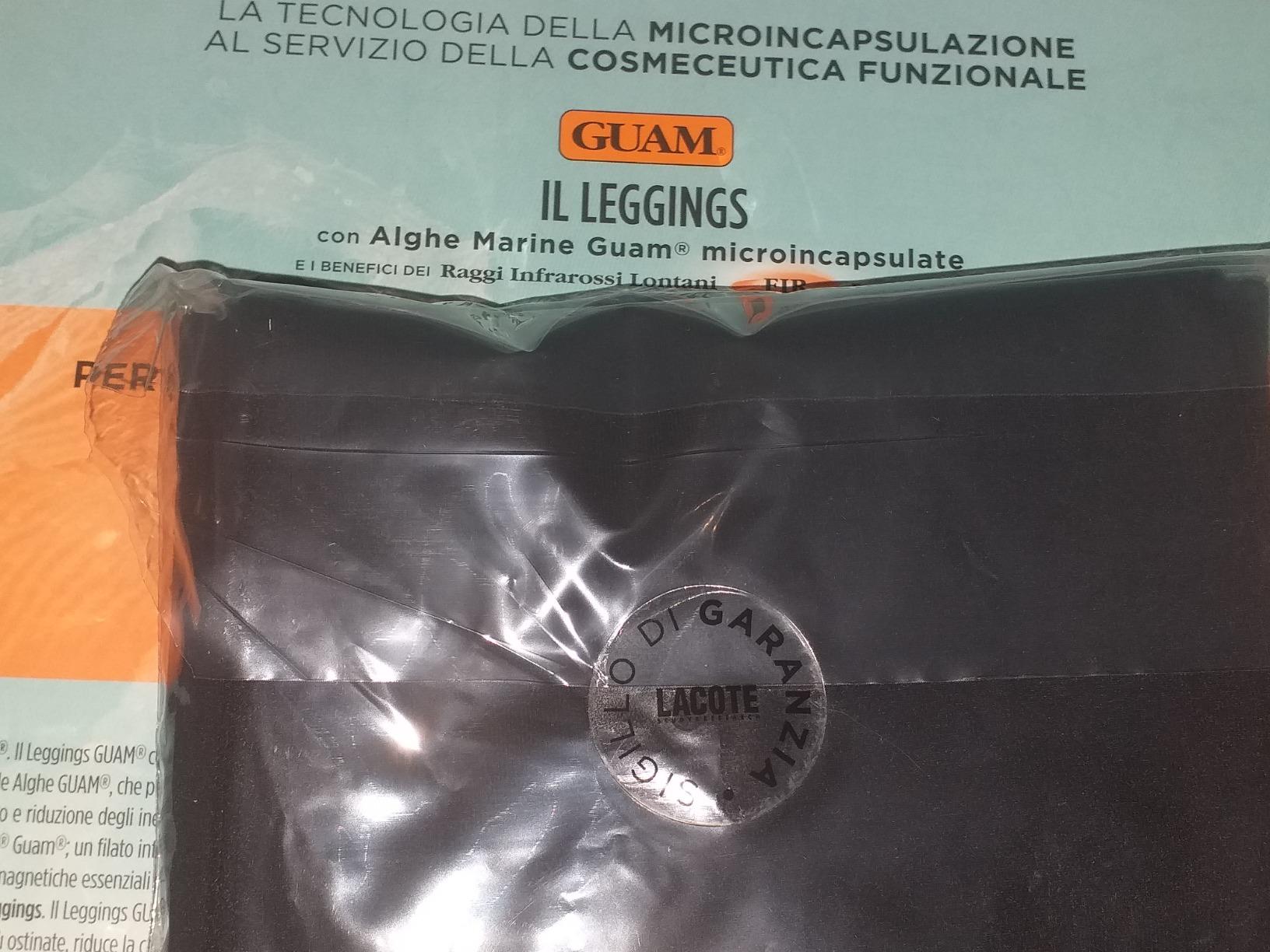 Guam Fibramar leggings alghe marine nero 42-44
