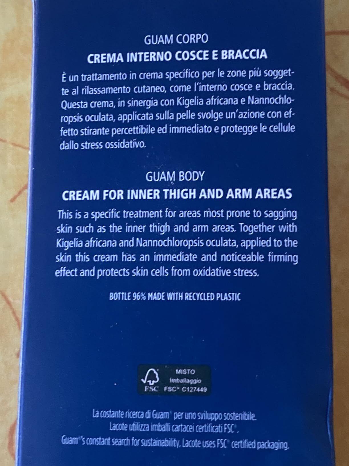 Guam Bioactivity crema corpo interno cosce braccia 200 ml