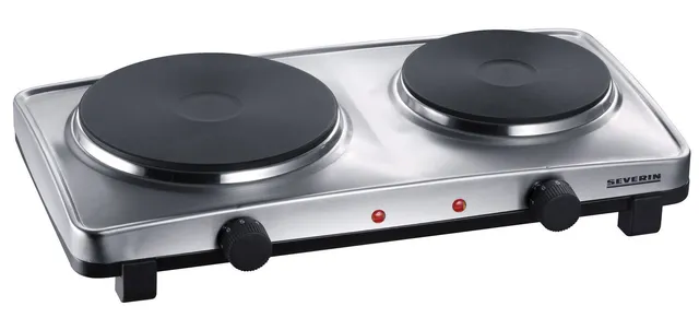 Severin DK 1013 doppia piastra elettrica acciaio 2500W