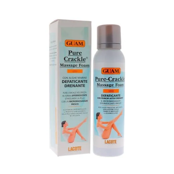 Guam Pure Crackle Schiuma Massaggio 300 g Drenante