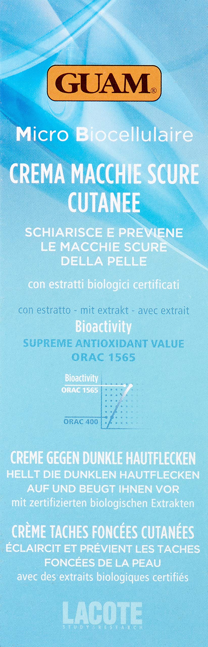 Guam Micro-Biocellulaire Crema Macchie Scure Viso 30 ml