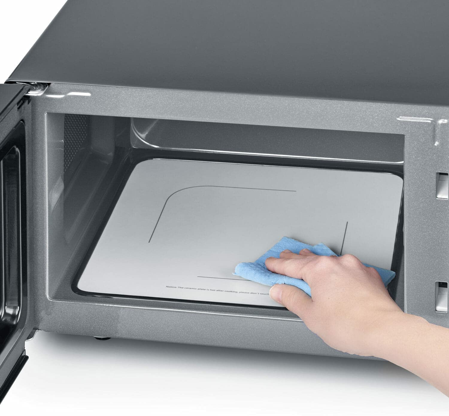 Severin MW 7762 Microonde Grill 20L 800W Nero/Inox