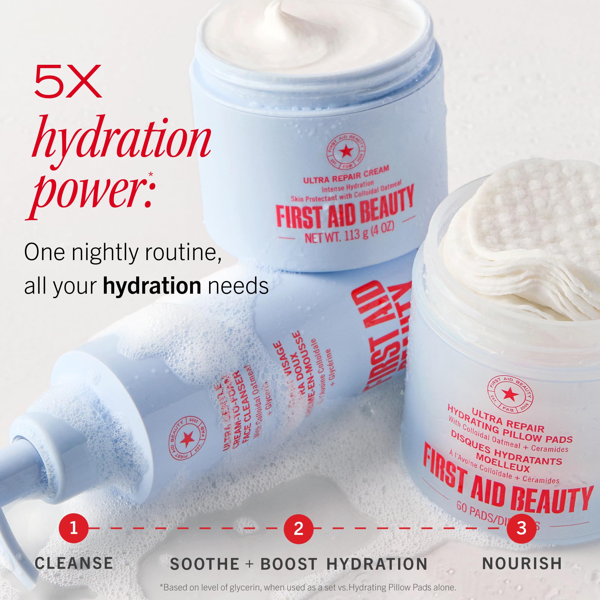 First Aid Beauty Cleansers Pure Skin detergente viso 170 g sensibili