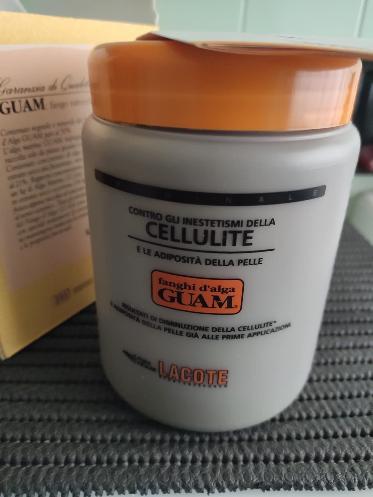 Guam Fanghi d'Alga Fango Anticellulite 1 kg Formula Classica
