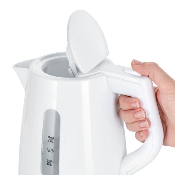 Severin WK 3411 Bollitore Elettrico 1 L Bianco filtro