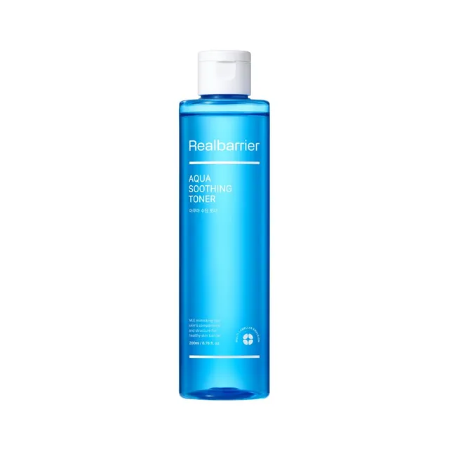 Real Barrier Aqua Soothing Toner viso 190 ml acido ialuronico