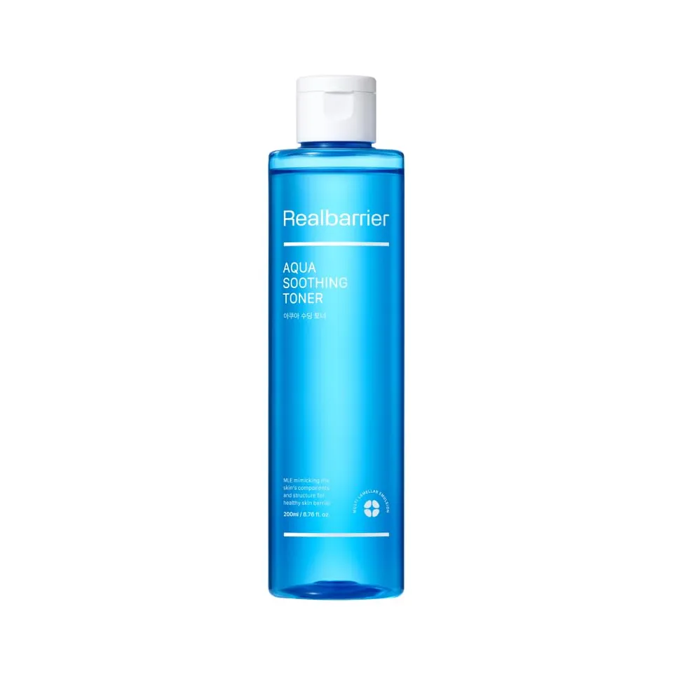 Real Barrier Aqua Soothing Toner viso 190 ml acido ialuronico