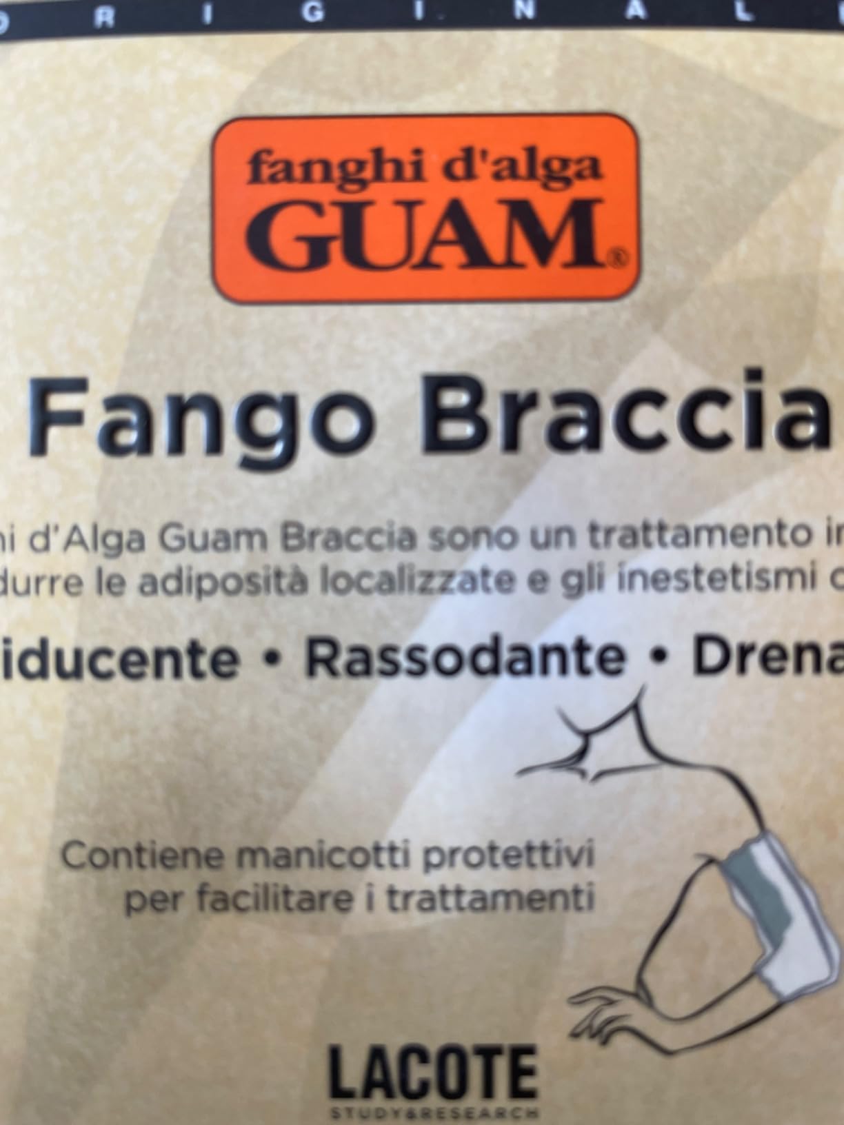 Guam Fanghi d'Alga Braccia 250ml Fango Rassodante