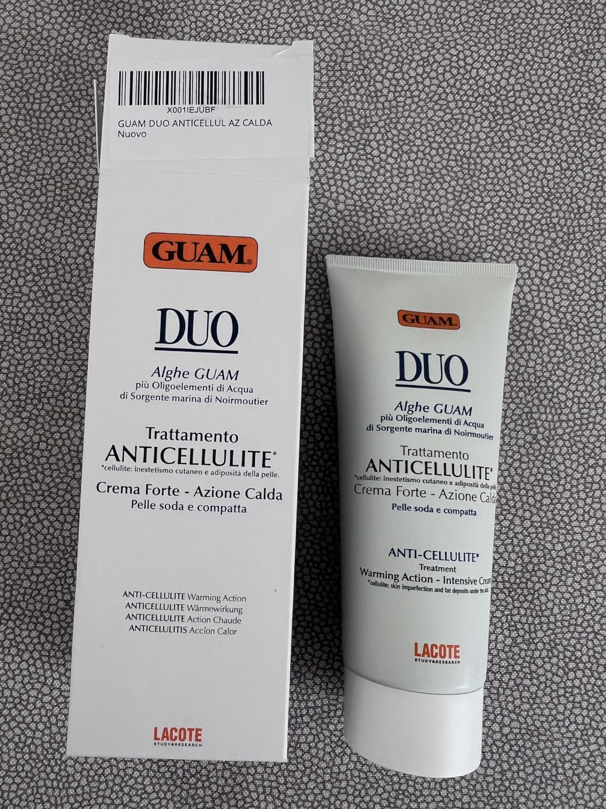 Guam Duo Creme Corpo crema forte azione calda alghe marine