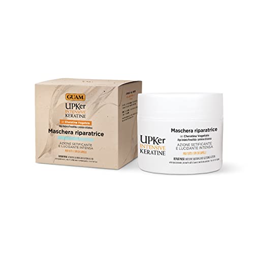 Guam Upker Maschera Riparatrice Capelli Cheratina 200ml Lucidante
