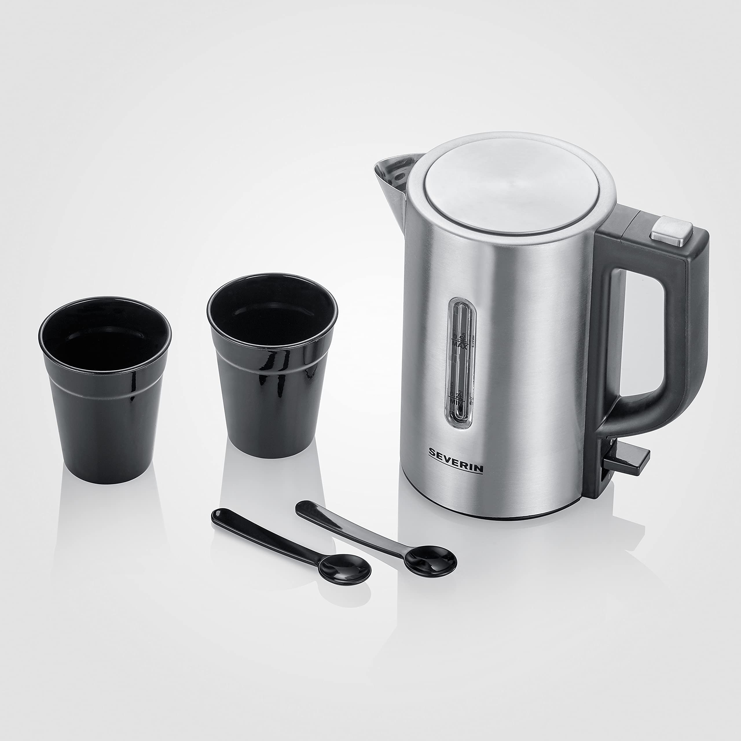 Severin WK 3647 Bollitore da Viaggio 0,5 L con 2 Tazze
