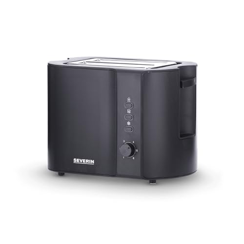 Severin 9552 tostapane 800 W nero opaco 2 fette