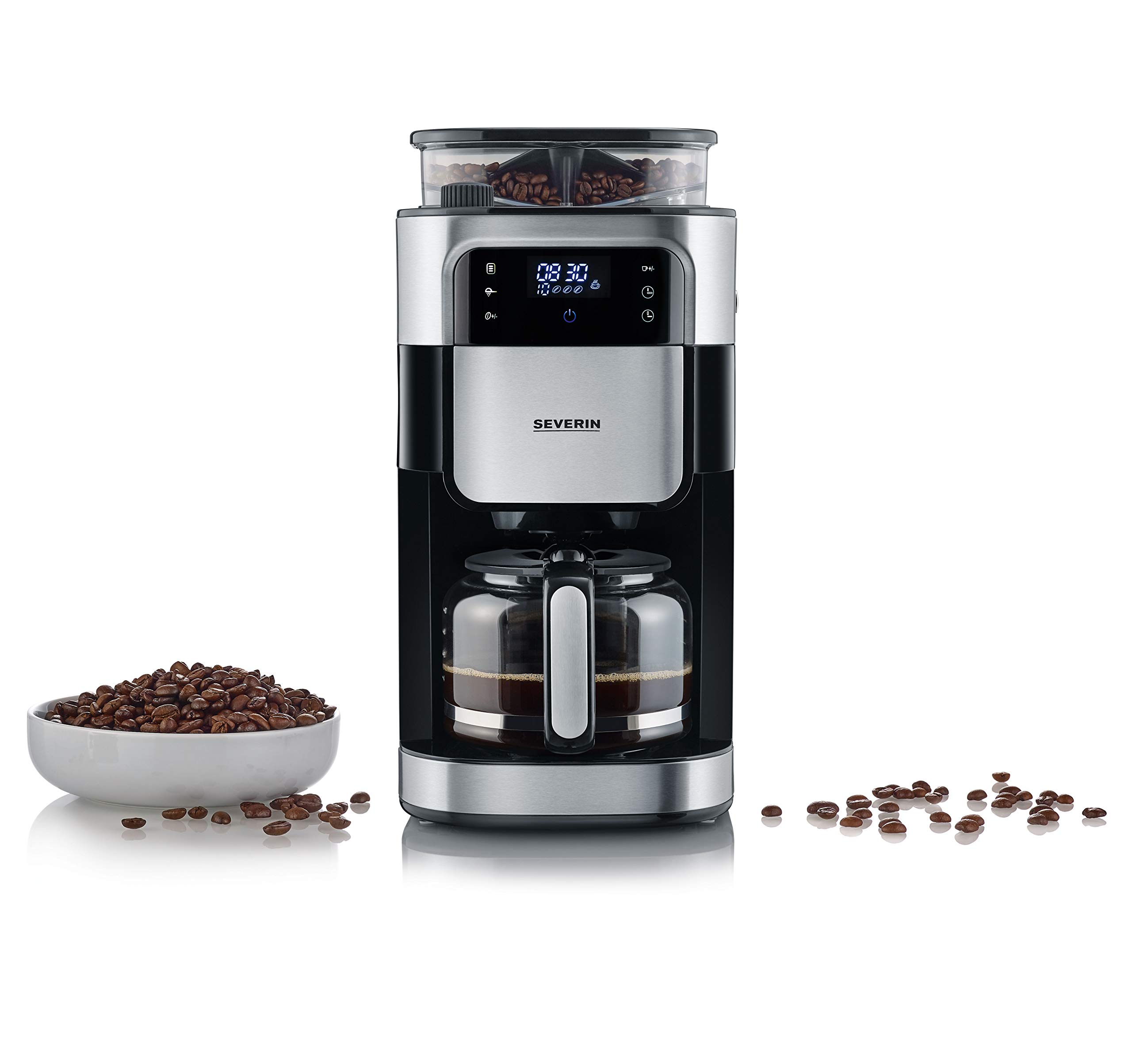 Severin KA 4813 Macchina Caffè Filtro 1,25L Touch LED