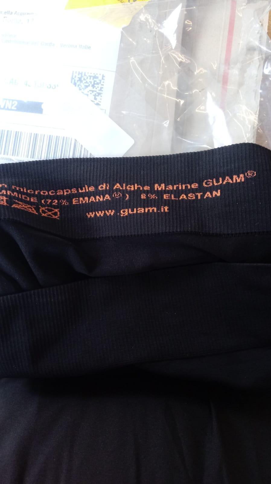 Guam Leggings Pinocchietto Alghe Nero 46 Anticellulite