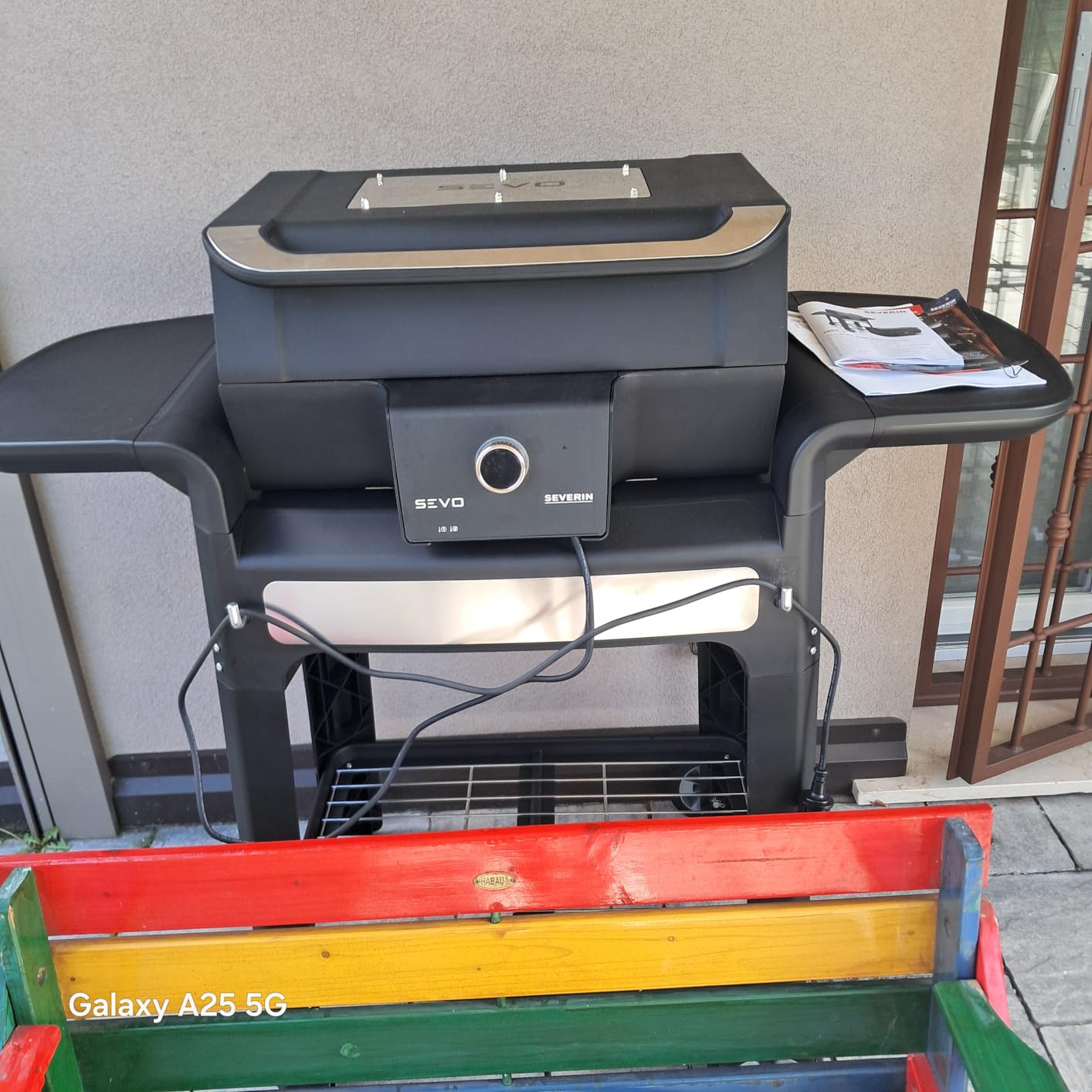 Severin Grigliate SEVO GTS PG 8107 barbecue elettrico supporto 500°C