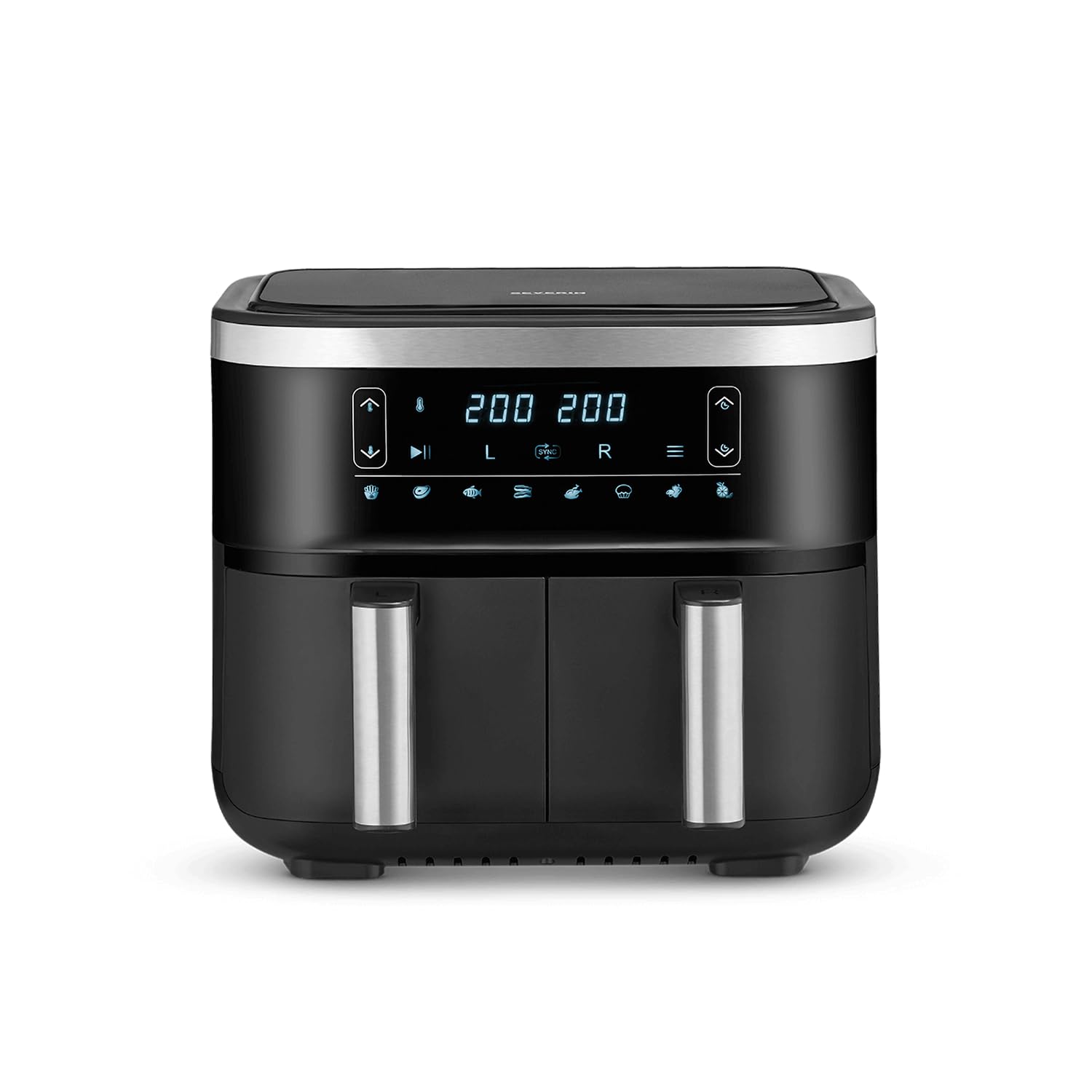 Severin FR 2430 Friggitrice ad Aria 3.2L Nera 1500W
