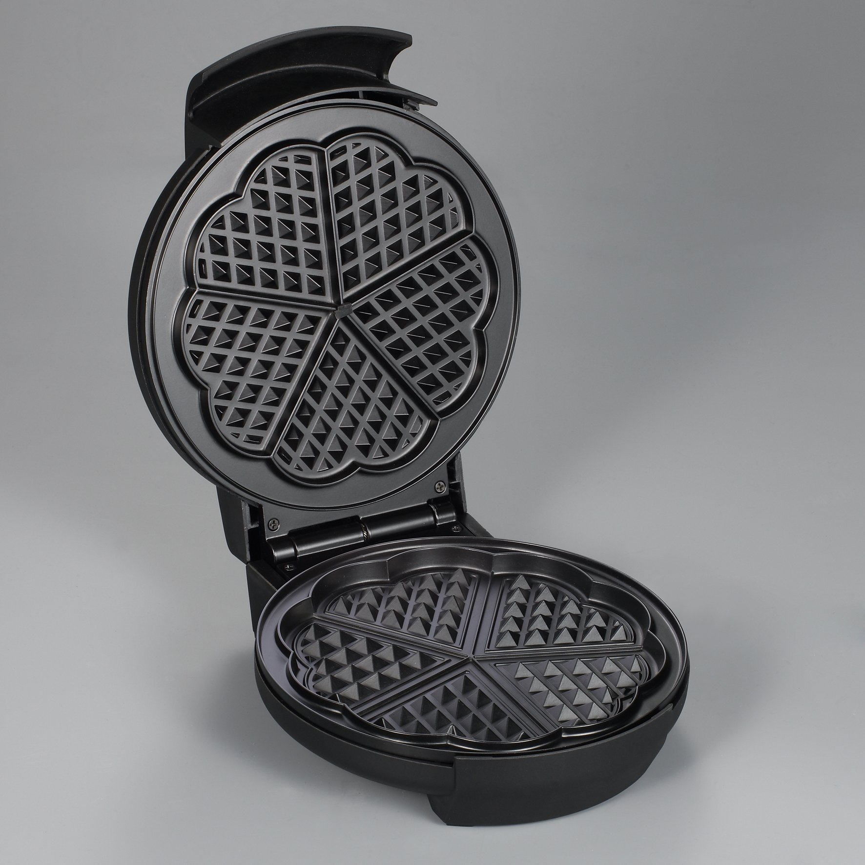 Severin WA 2103 macchina waffle cuore nero-inox 1300W
