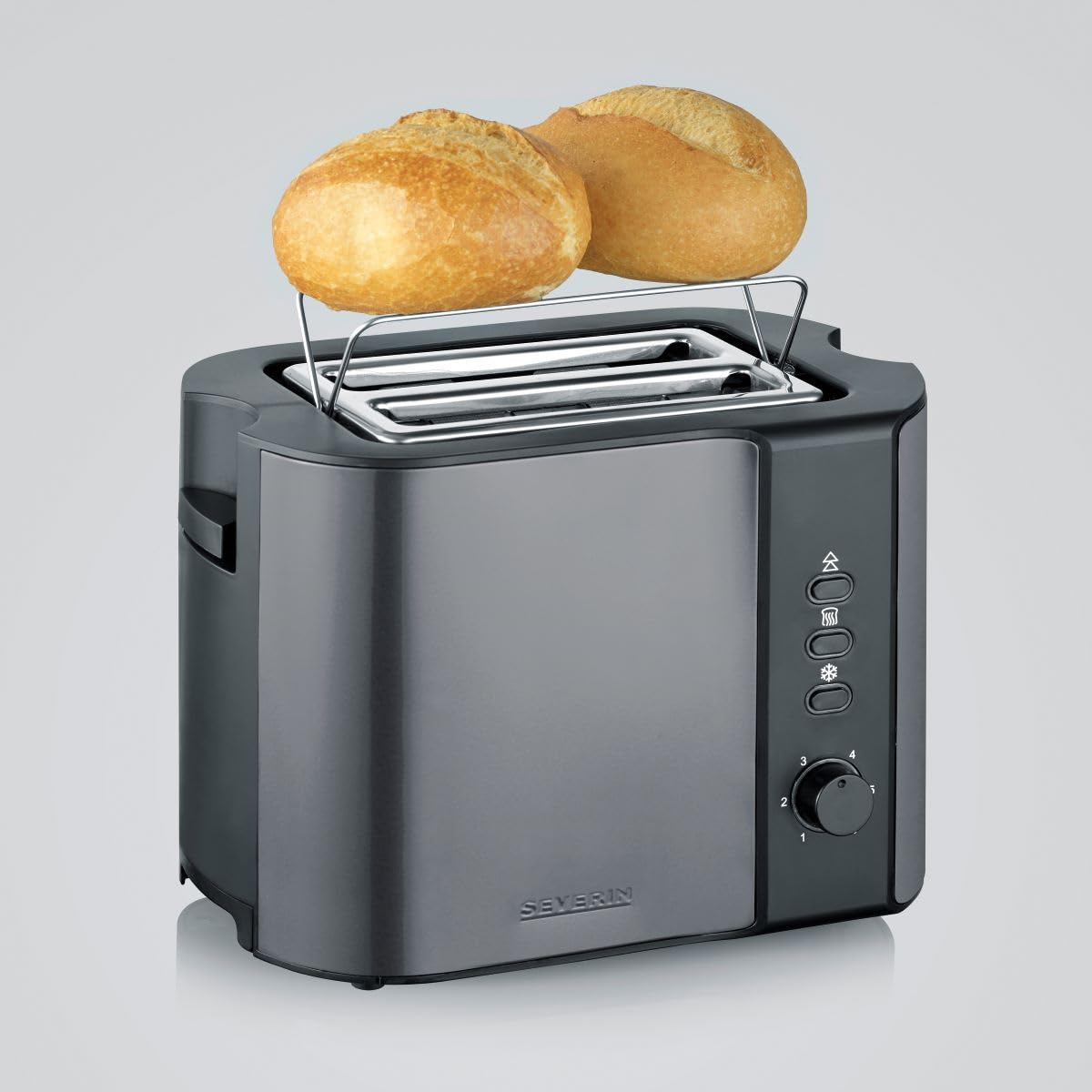 Severin AT 9573 tostapane 2 fette 800W antracite