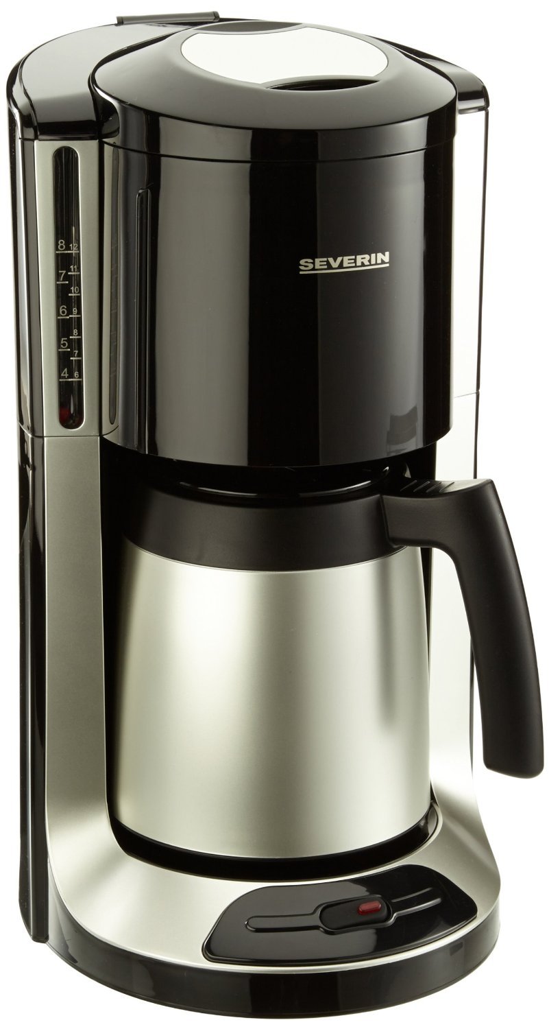 Severin KA 4123 caffettiera automatica termica 800W nero