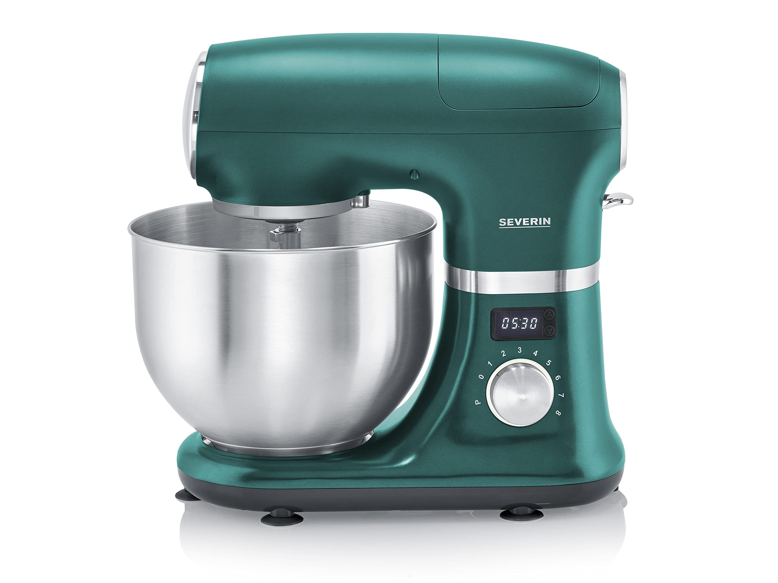 Severin KM 3896 robot da cucina alluminio nero impastatrice