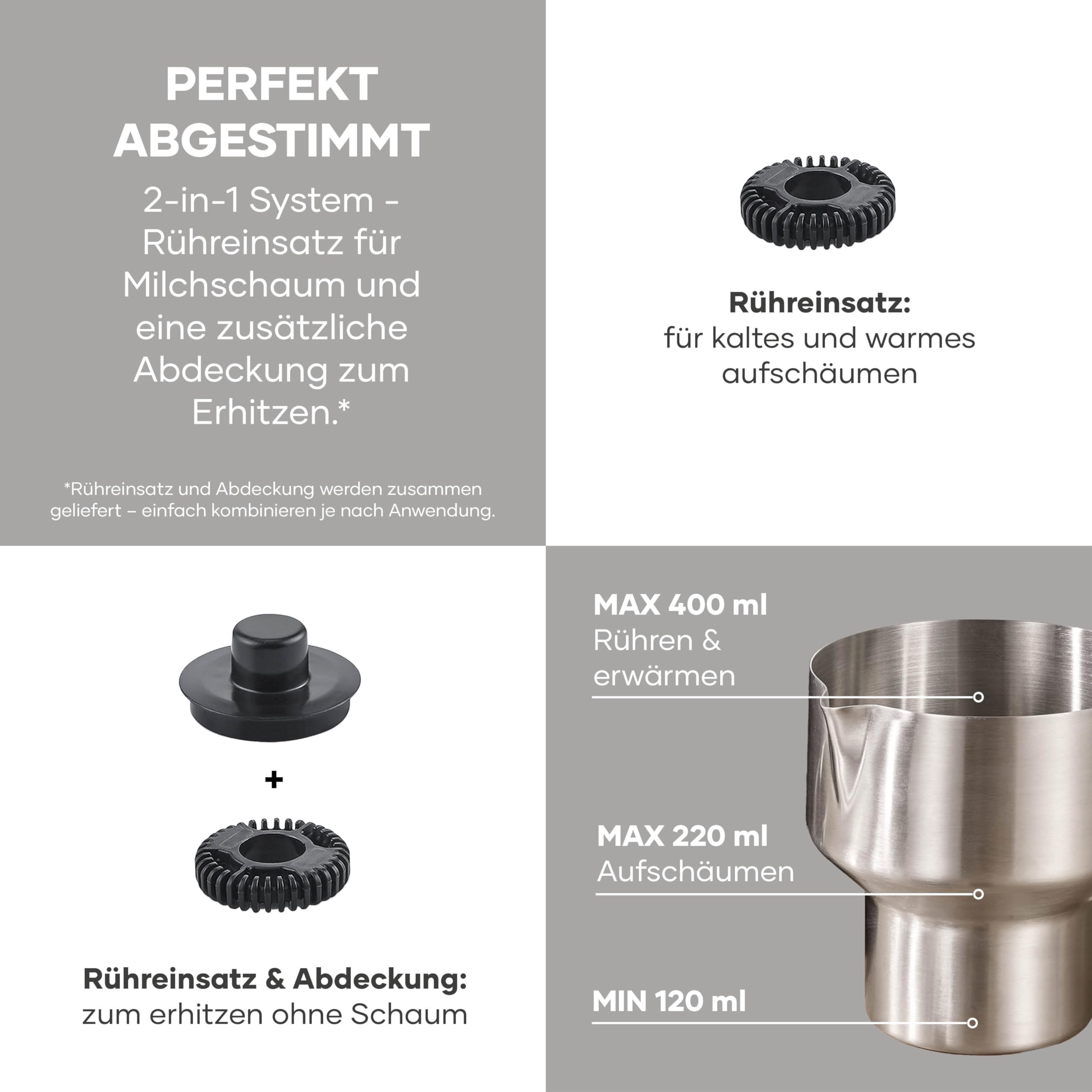 Severin SM 3597 Spuma Lite montalatte induzione