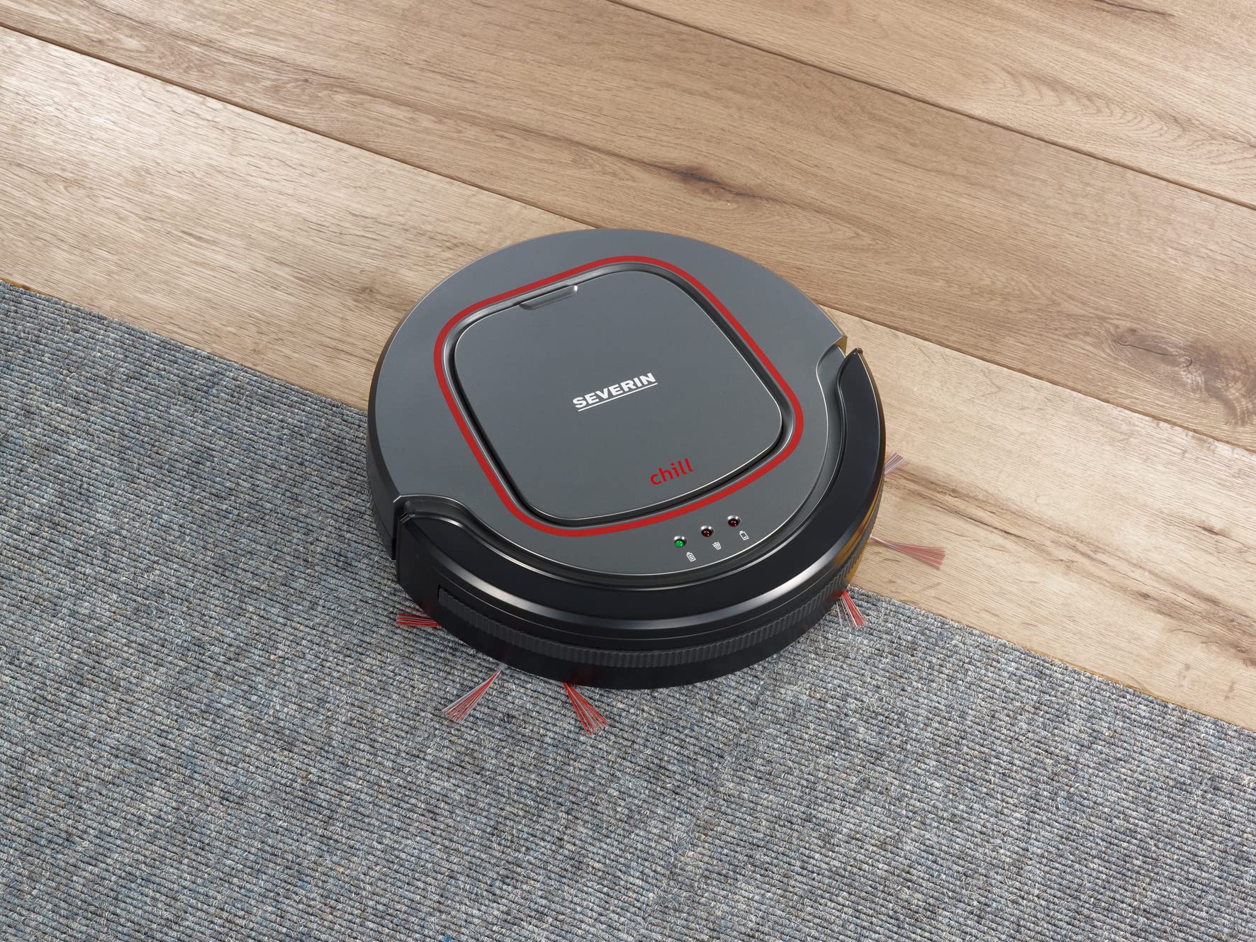 Severin Chill RB 7025 robot aspirapolvere grigio rosso