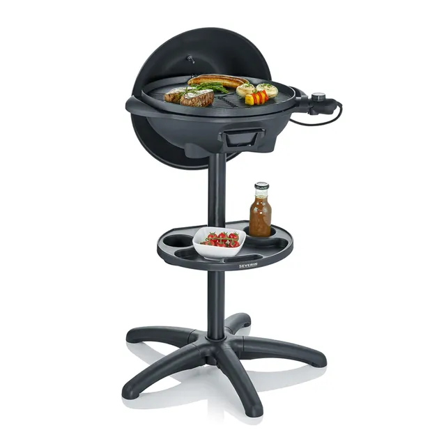 Severin PG 8541 Barbecue Elettrico 41cm 2000W Nero