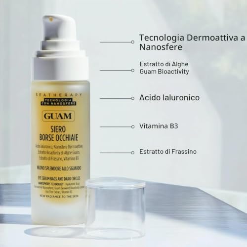 Guam Seatherapy siero borse occhiaie 30 ml senza profumo