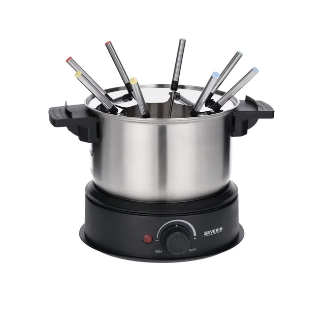 Severin FO 2470 Set Fonduta Elettrica 1,4L Inox 1500W