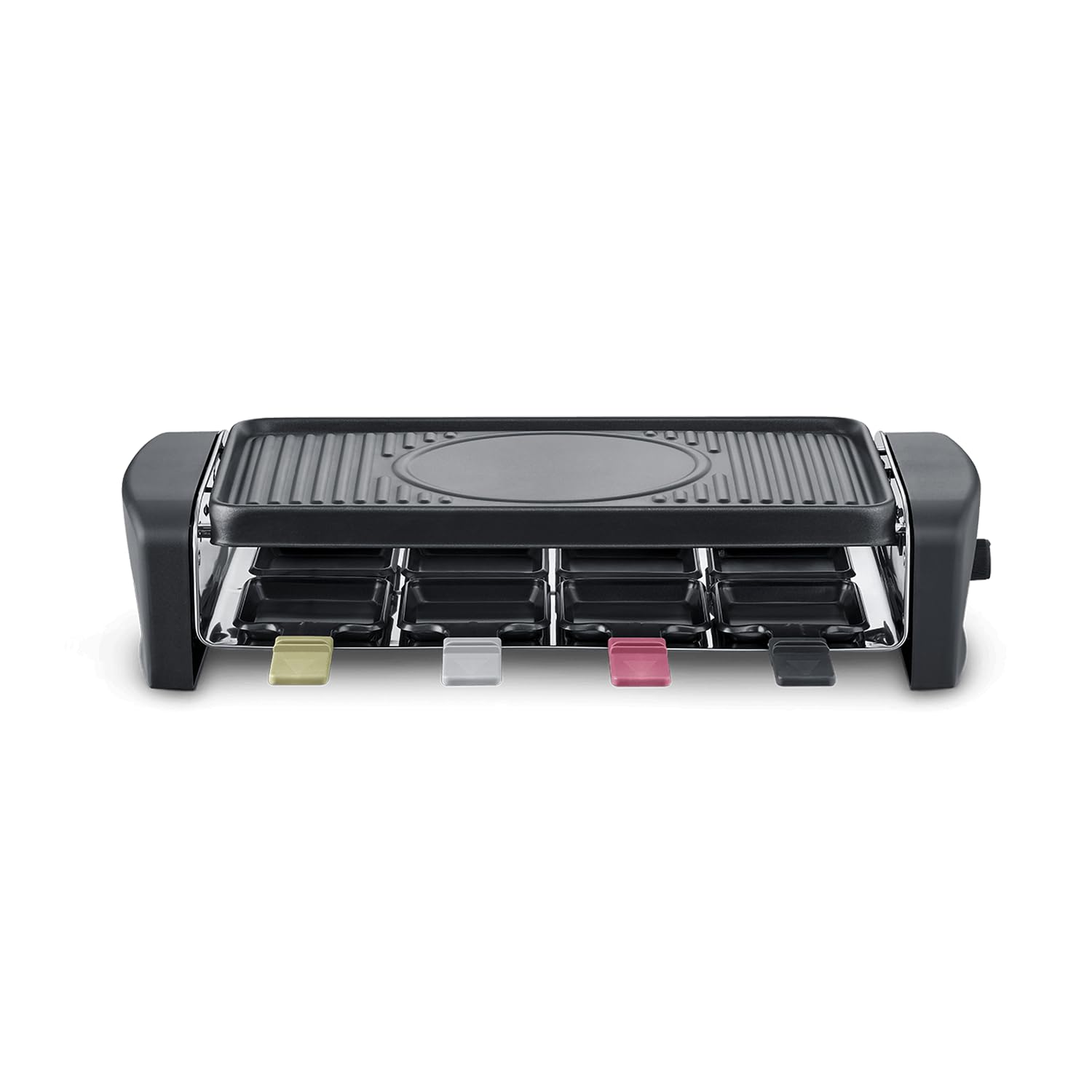 Severin Cibo divertente RG 2370 raclette grill 4 padelline 600W nero