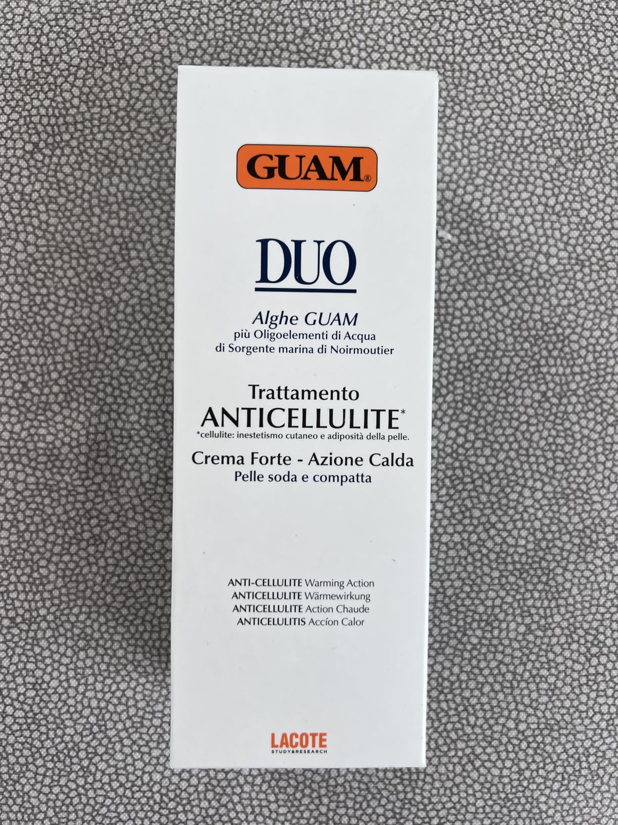 Guam Duo Creme Corpo crema forte azione calda alghe marine
