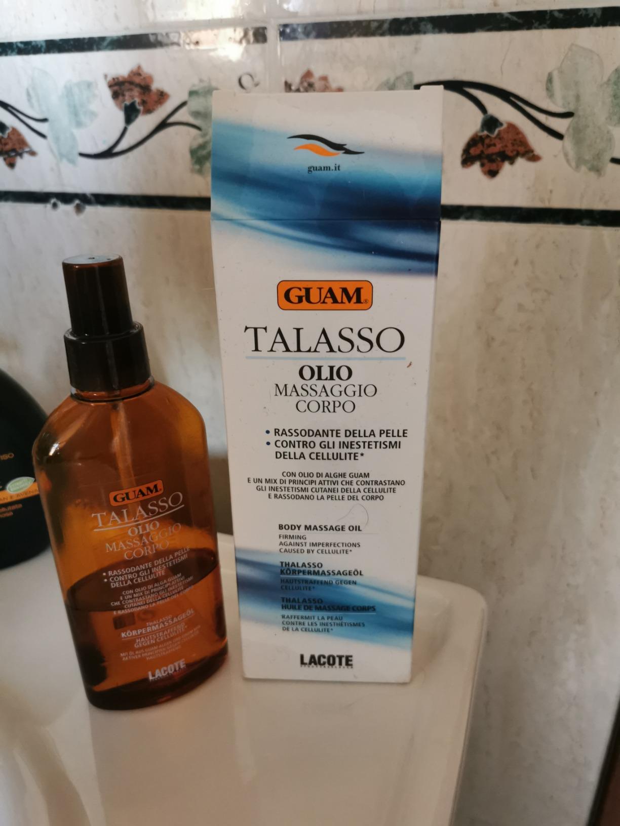 Guam Talasso olio massaggio corpo 200 ml rassodante