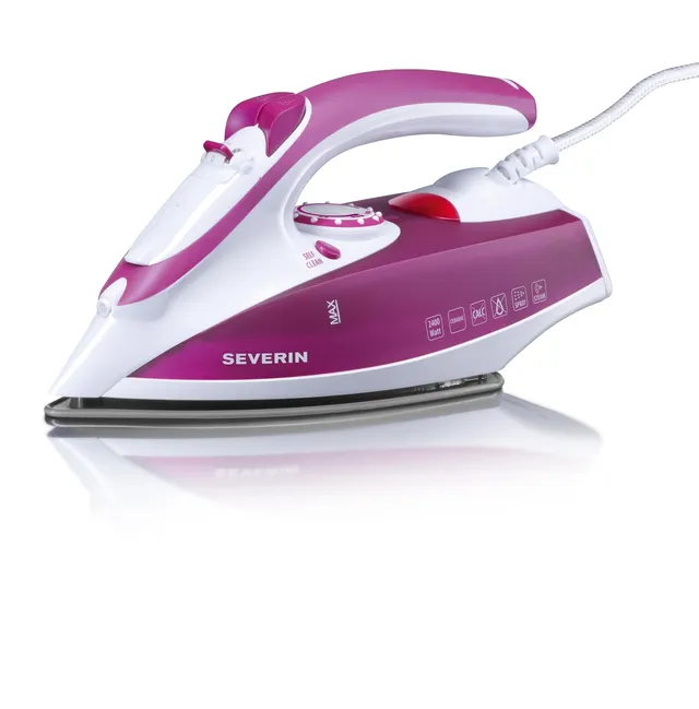 Severin BA 3243 ferro da stiro vapore bianco viola 2400W