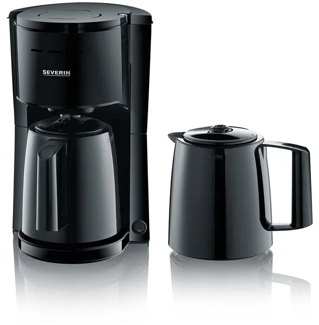 Severin KA 9252 macchina caffè americano nero 1L termica