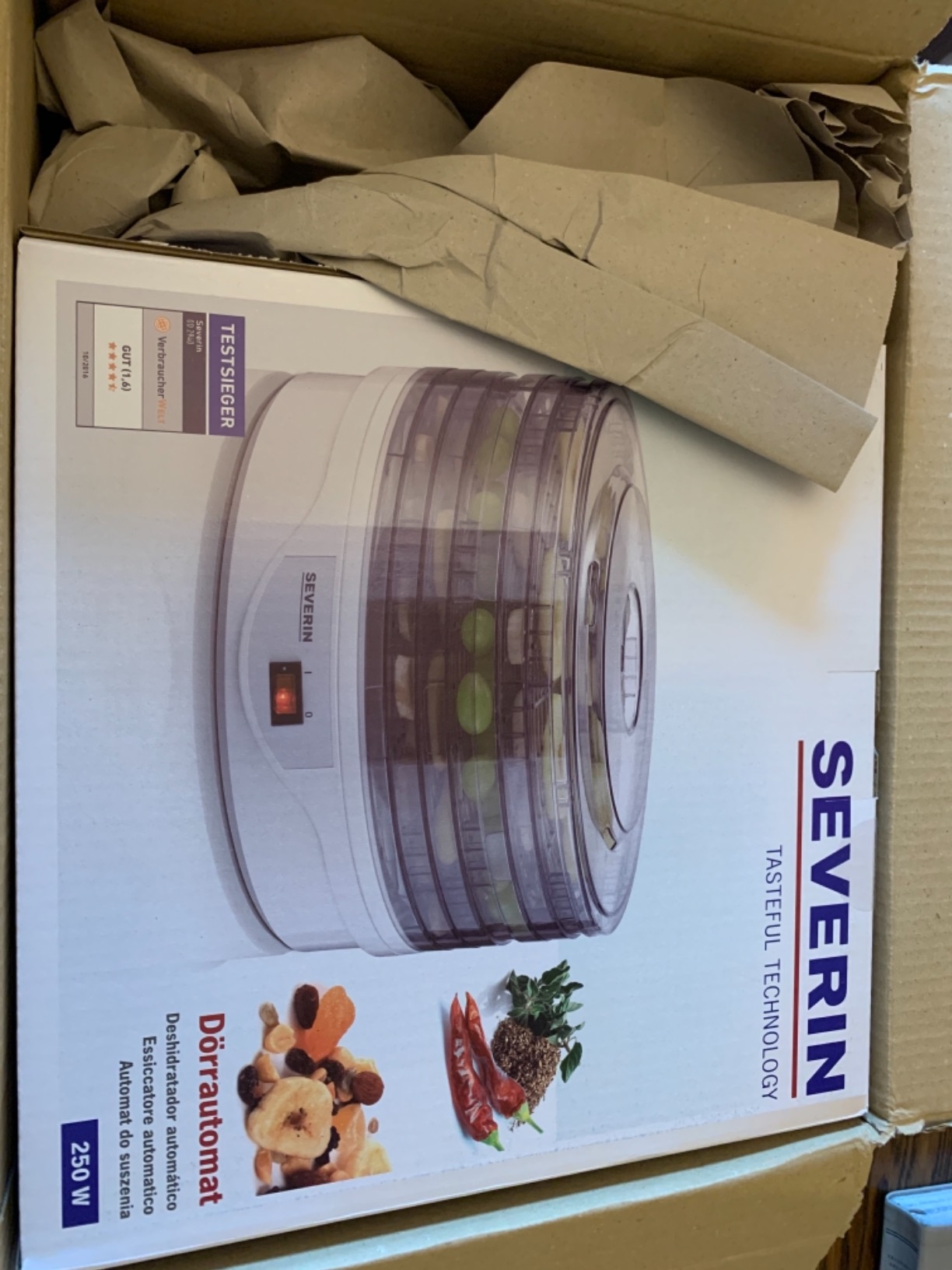 Severin OD 2940 Essiccatore Alimentare 5 Ripiani Frutta Verdure
