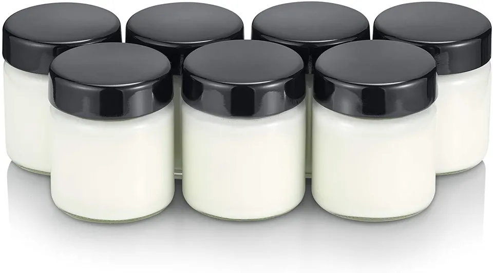 Severin ZB 3514 Set 7 Vasetti Vetro 150 ml con Coperchio