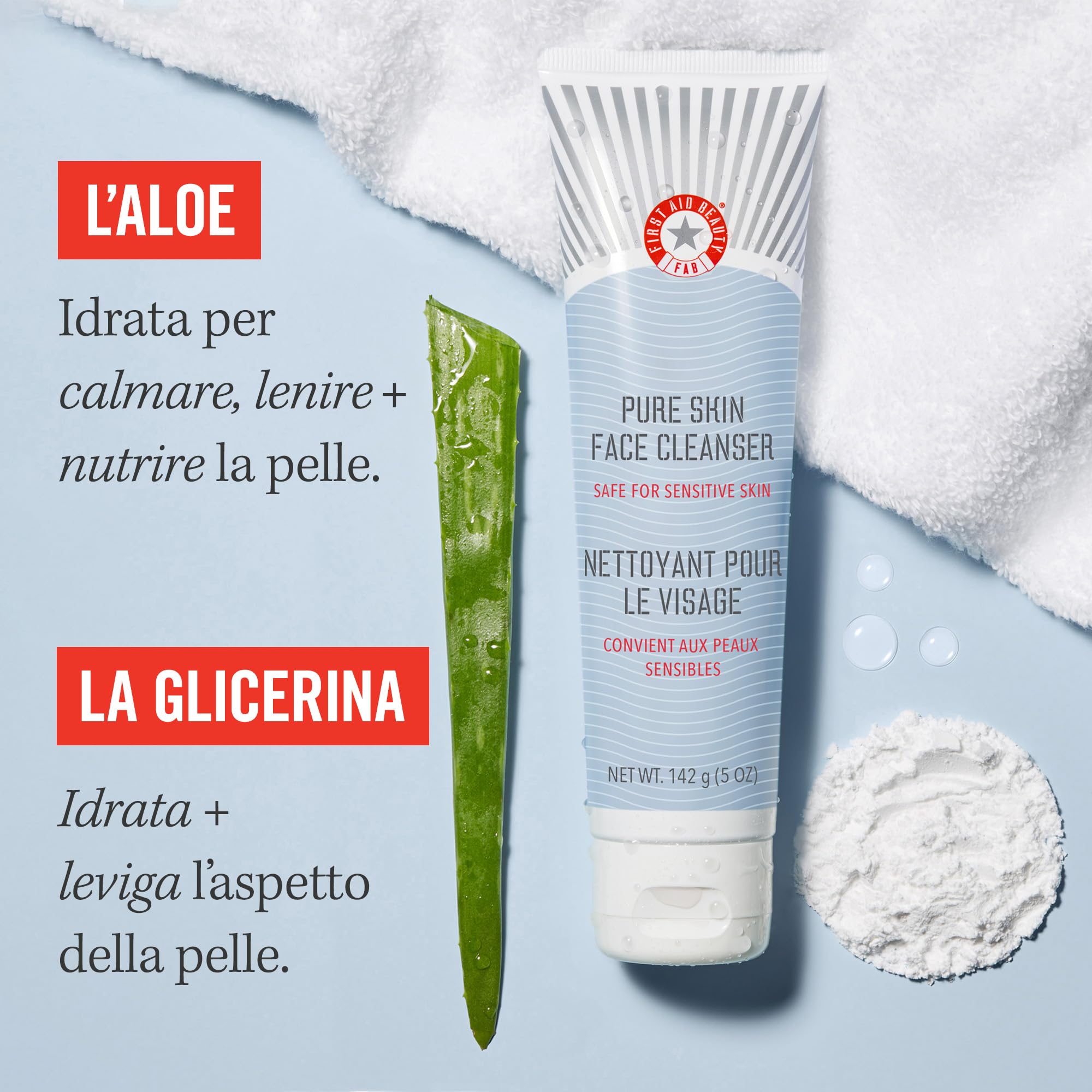 First Aid Beauty Cleansers Face Cleanser detergente 142 g