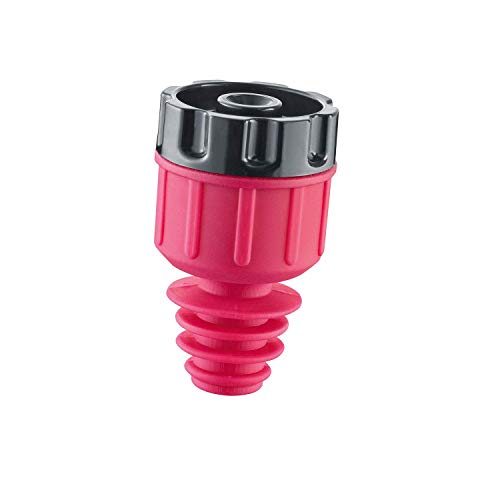 SEVERIN tappo vino sottovuoto plastica rosso nero 2 pezzi