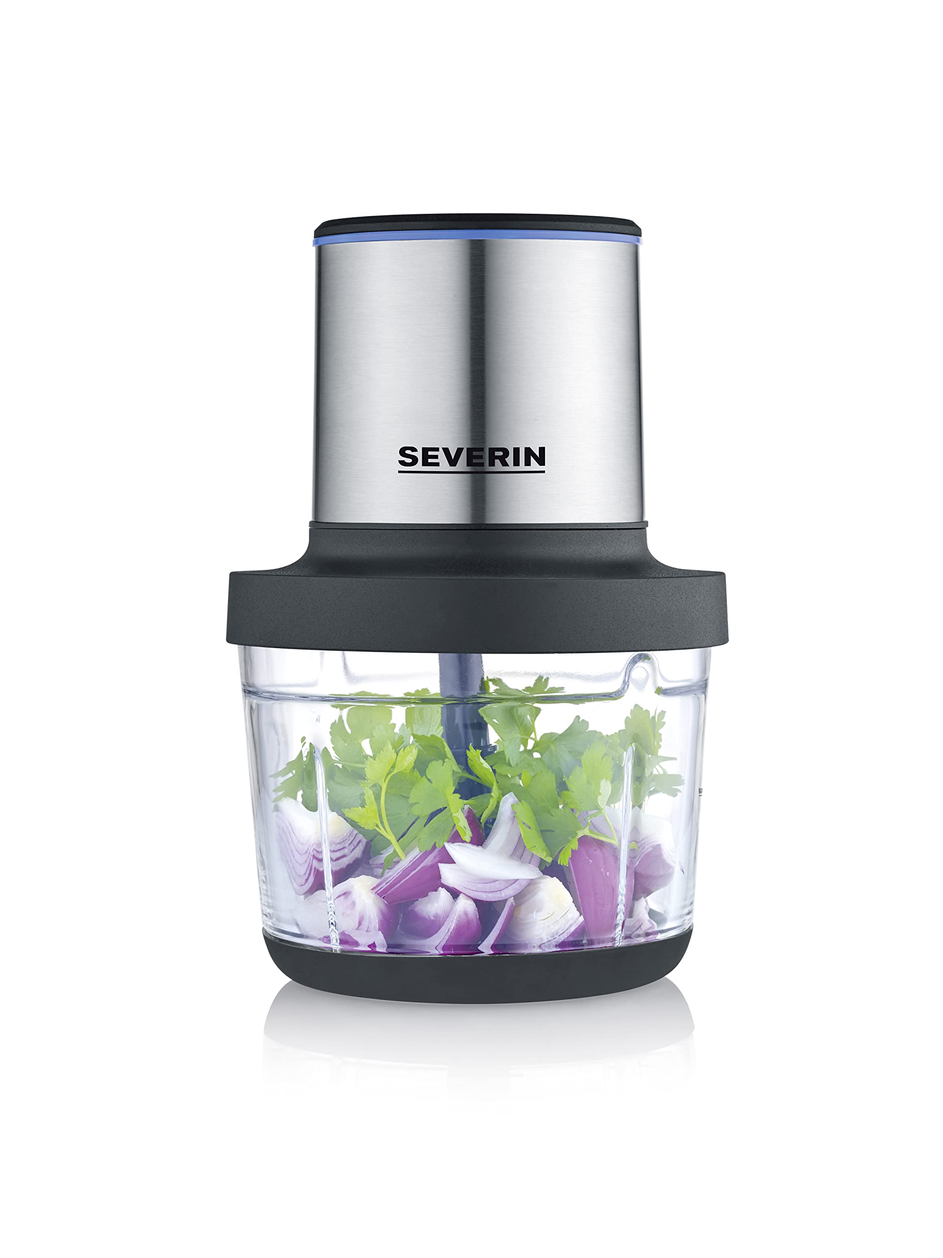 Severin KM 3866 Tritatutto Senza Filo Vetro 1 Litro