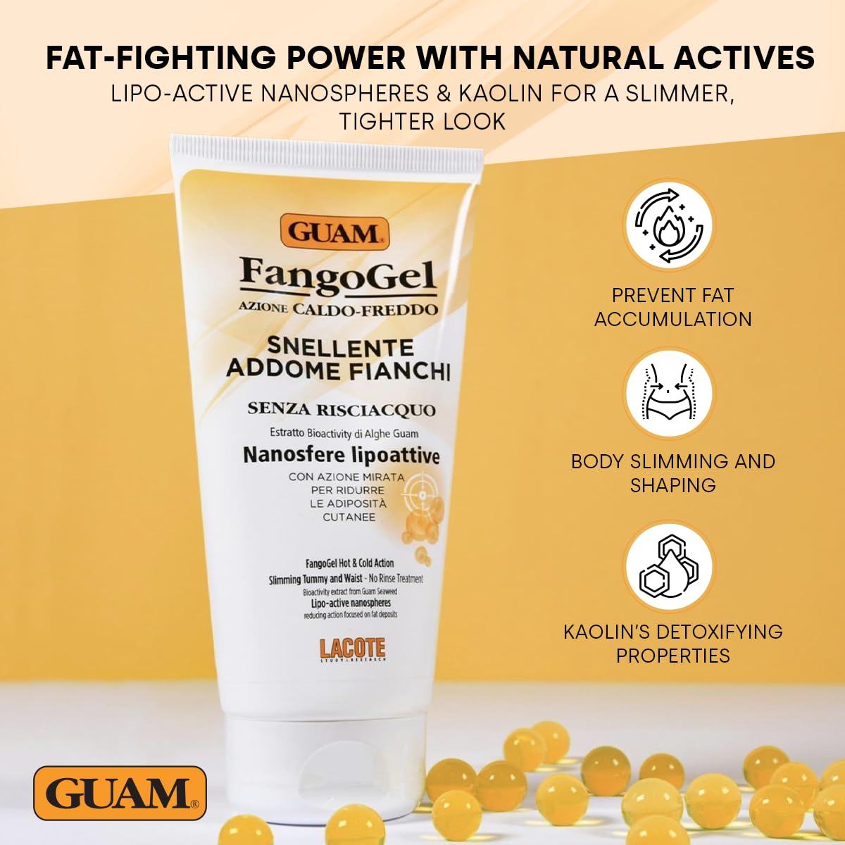 Guam FangoGel Addome Fianchi 150ml Gel Senza Risciacquo