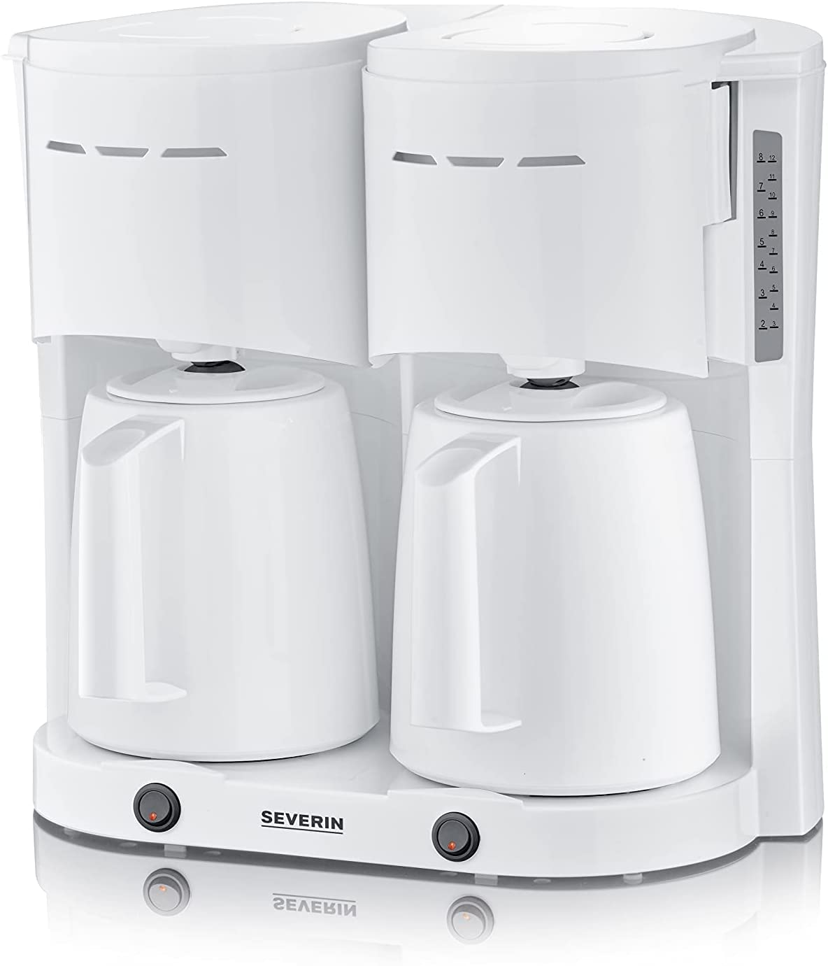 Severin KA 5830 macchina caffè filtro duo 2x8 tazze