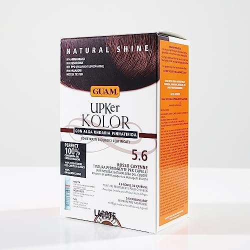 Guam Upker Kolor 5.6 Tinta Capelli Rosso Cayenne