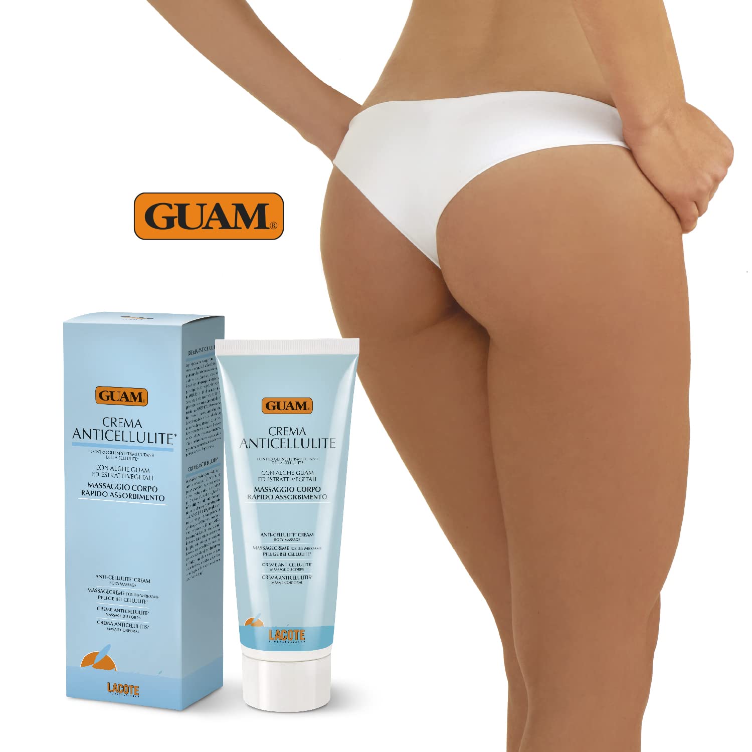 Guam Crema Anticellulite Massaggio 250 ml crema corpo alghe