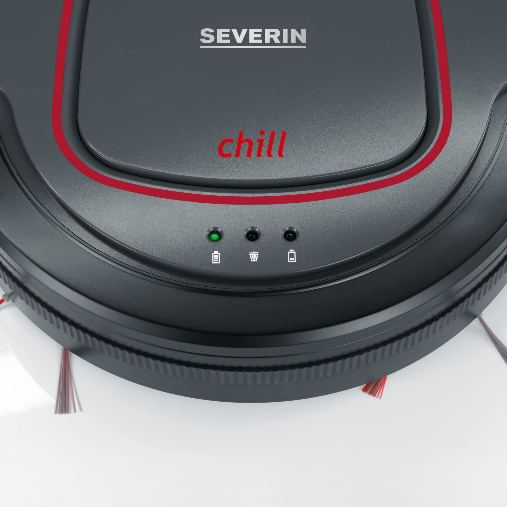 Severin Chill RB 7025 robot aspirapolvere grigio rosso