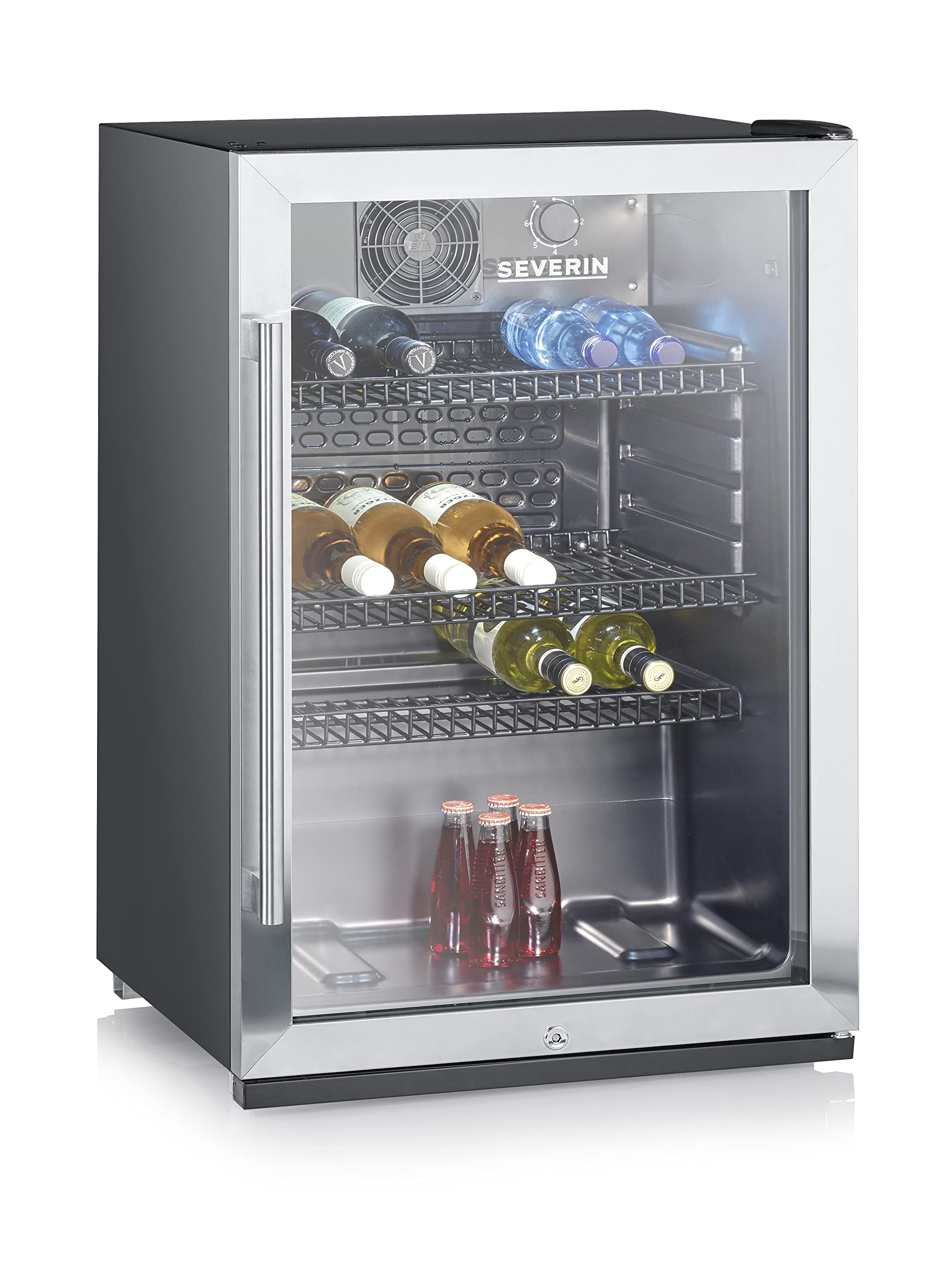 SEVERIN FKS 8840 frigo bottiglie 118L 56 bottiglie nero