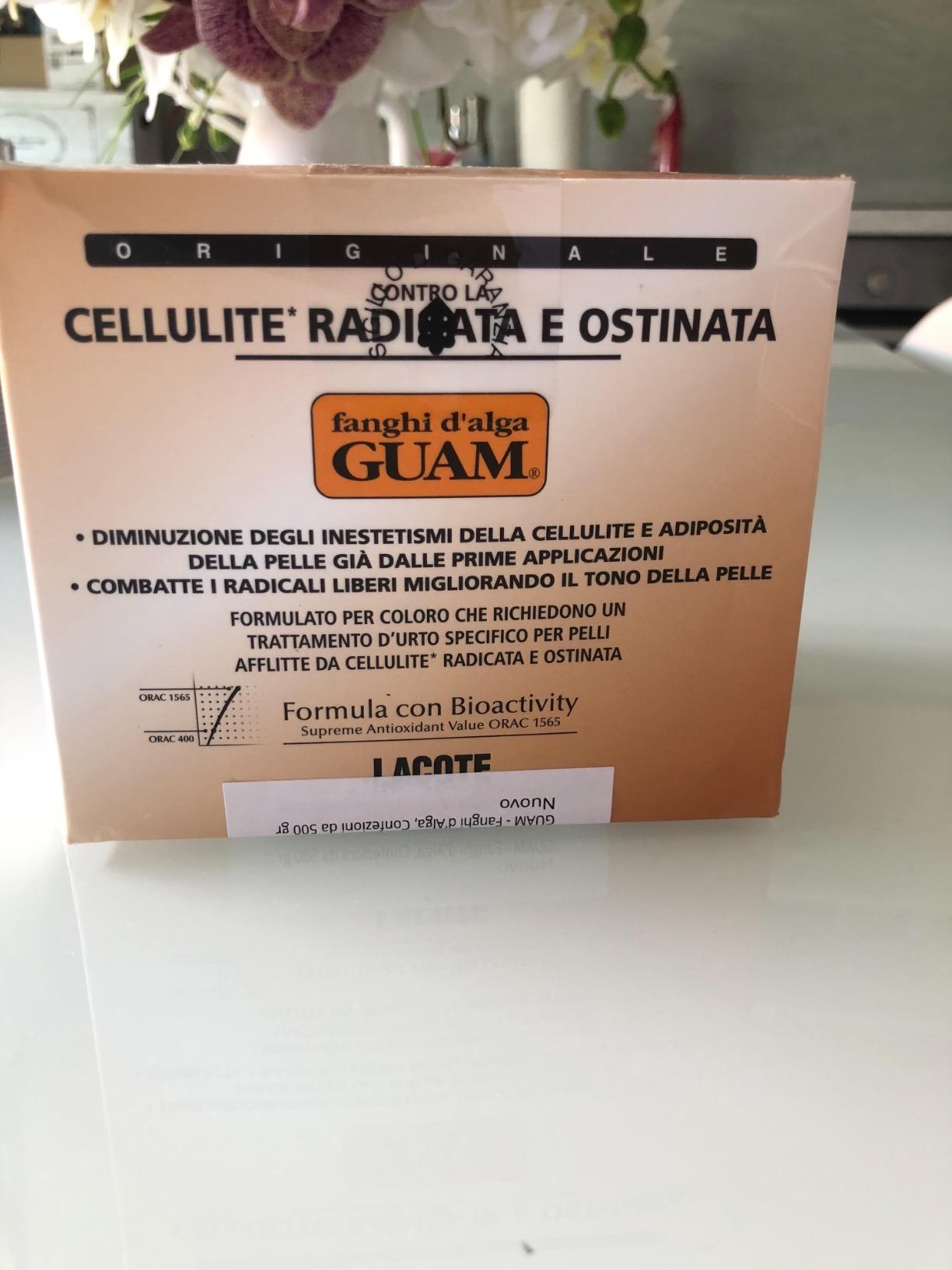 Guam Fanghi d'Alga Classica Fango 500 g Anticellulite
