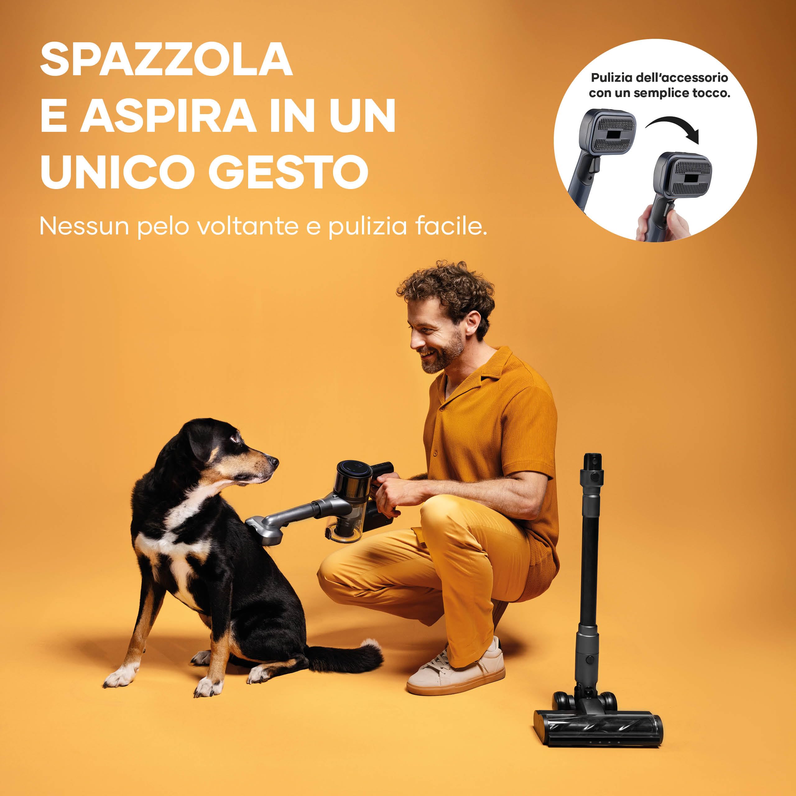 Severin HV 7196 S-Power Olymp Scopa Senza Fili Blu 30000Pa