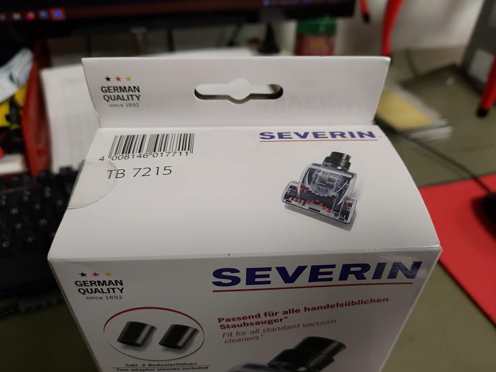 Severin TB 7215 Mini-Spazzola Turbo Aspirapolvere 32/35mm